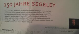 150 Jahre Segeley