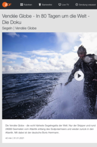 ZDF: Die Doku Segeln | Vendée Globe - Screenshot