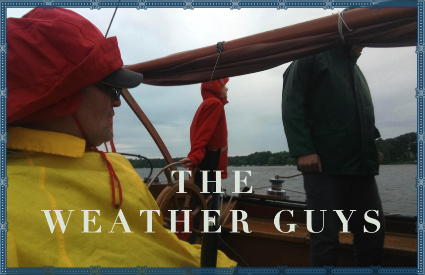 the weatherguys - 3 folks on a old boat
