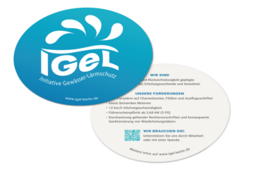 Der IGeL Bierdeckel mit den fünf Hauptforderungen