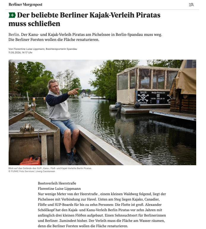 Lärmbelästigung von Event-Flößen vorläufig beendet